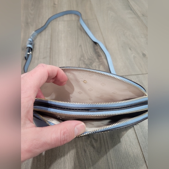 NWT - Kate Spade Light Blue Crossbody Bag - Picture 9 of 11